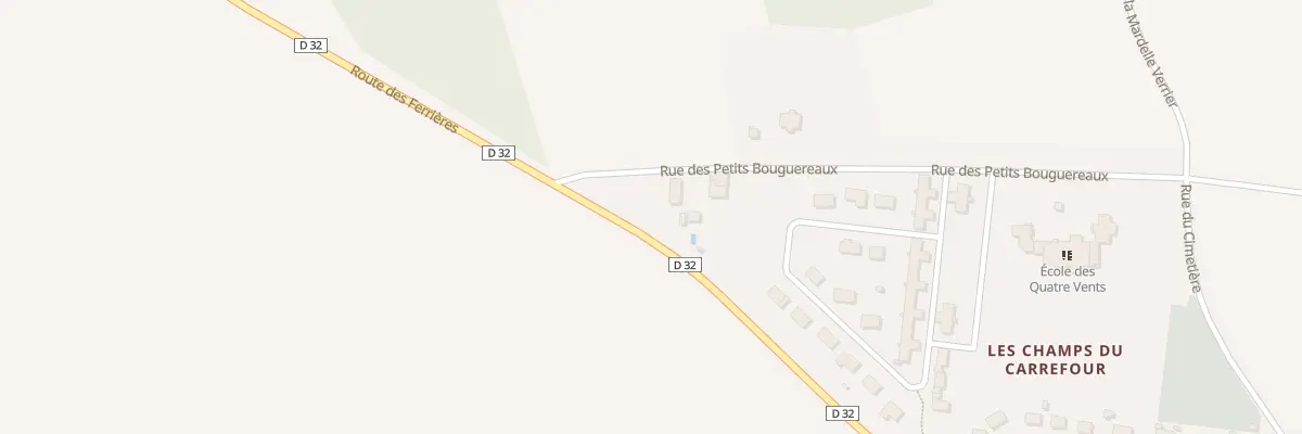 Plan du 5528 Les Petits Bougreaux à Saint-Hilaire-les-Andrésis