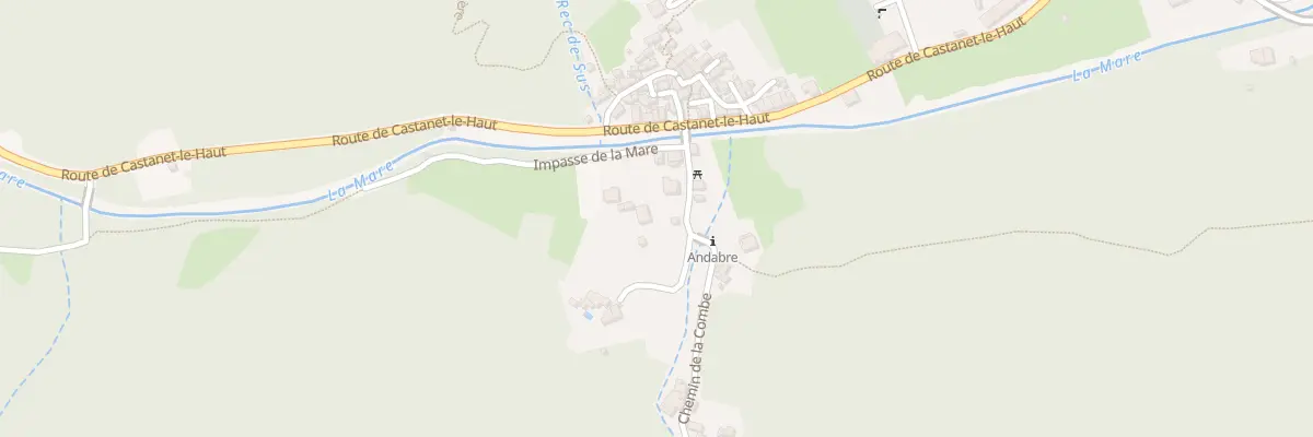 Plan du 5179 Andabre à Rosis
