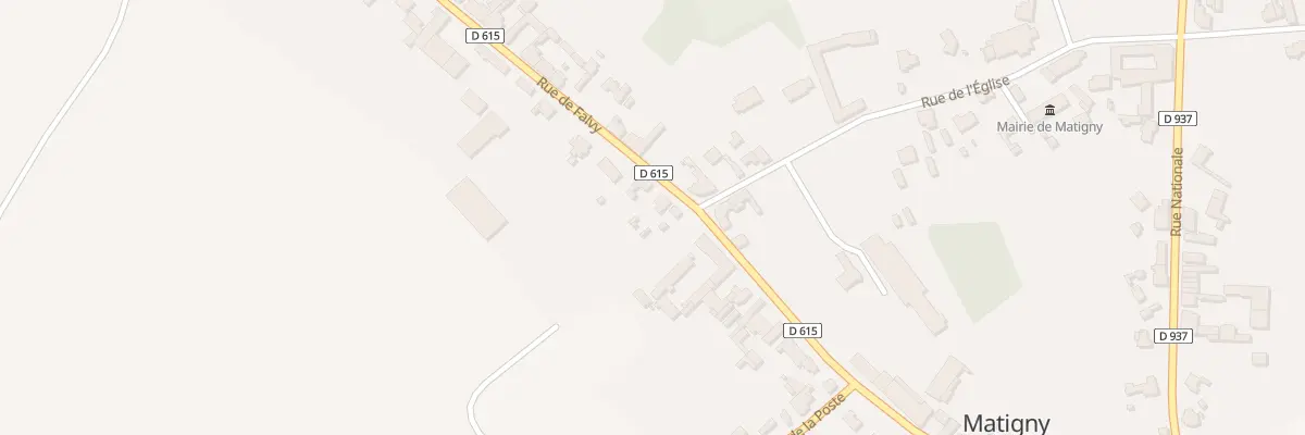 Plan du 32 Rue de Falvy à Matigny