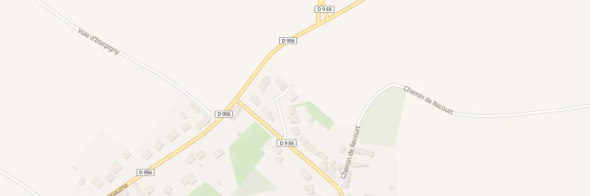 Plan du 7 Res du Dix Neuf Mars 1962 à Dury