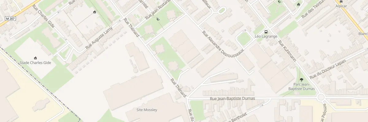 Plan du 52 Rue Alexandre Desrousseaux Lom à Lille