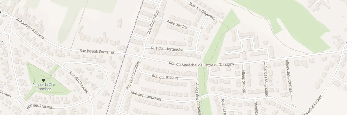 Plan du 9 Rue des Hortensias à Courcelles-lès-Lens