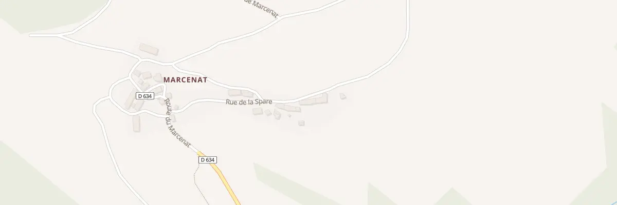 Plan du 5083 Marcenat à Valbeleix