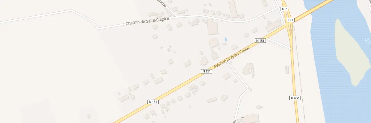 Plan du 16 Av Jacques Coeur à La Chapelle-Montlinard