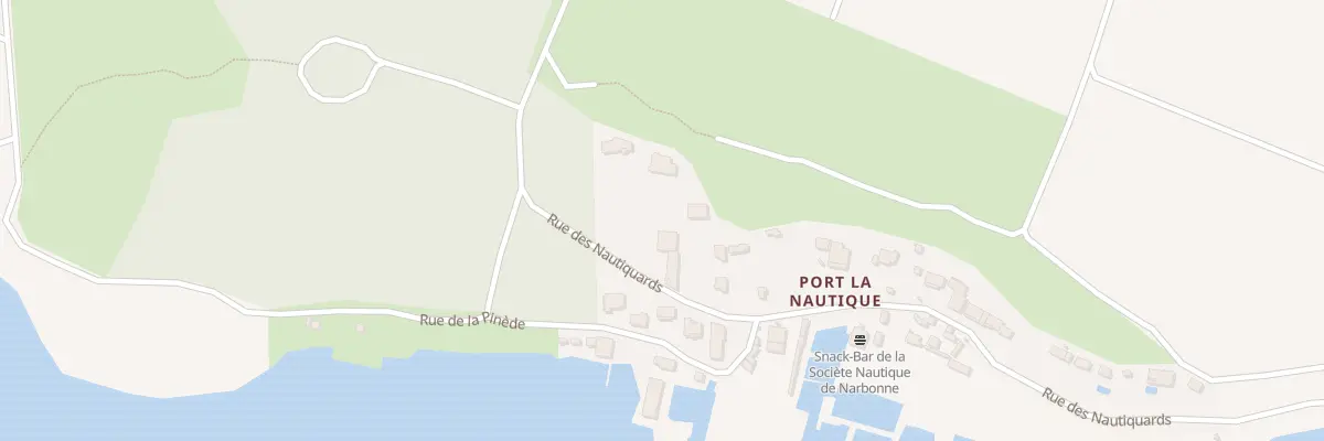 Plan du 9037 Rue des Nautiquards à Narbonne