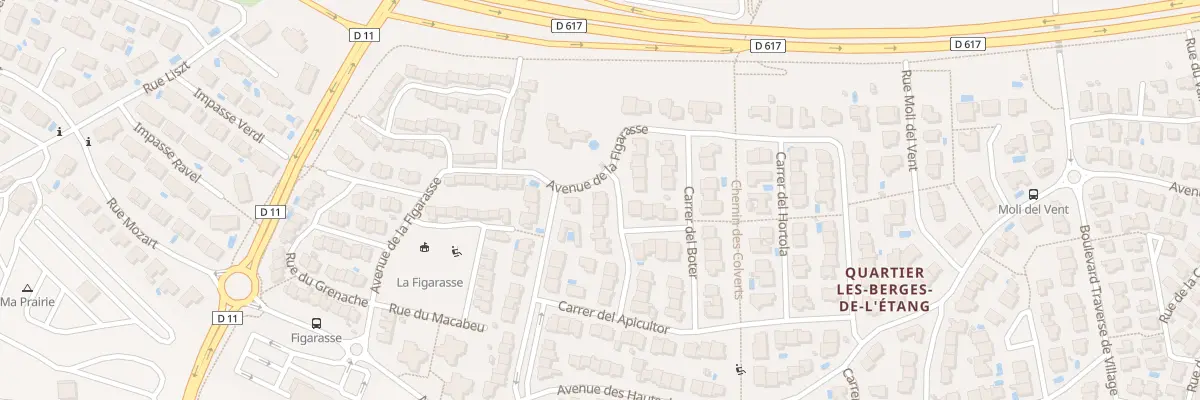 Plan du 2 Rue Carrer Del Agricultor à Canet-en-Roussillon