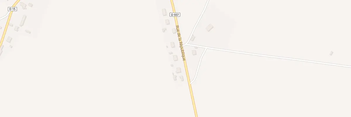 Plan du 36 Rue de la République à Croix-Moligneaux
