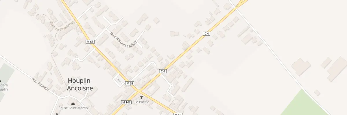 Plan du 59 Rue Georges Lampin à Houplin-Ancoisne