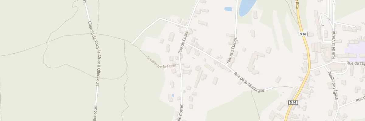 Plan du 517 Rue de Cosne à Tracy-le-Mont