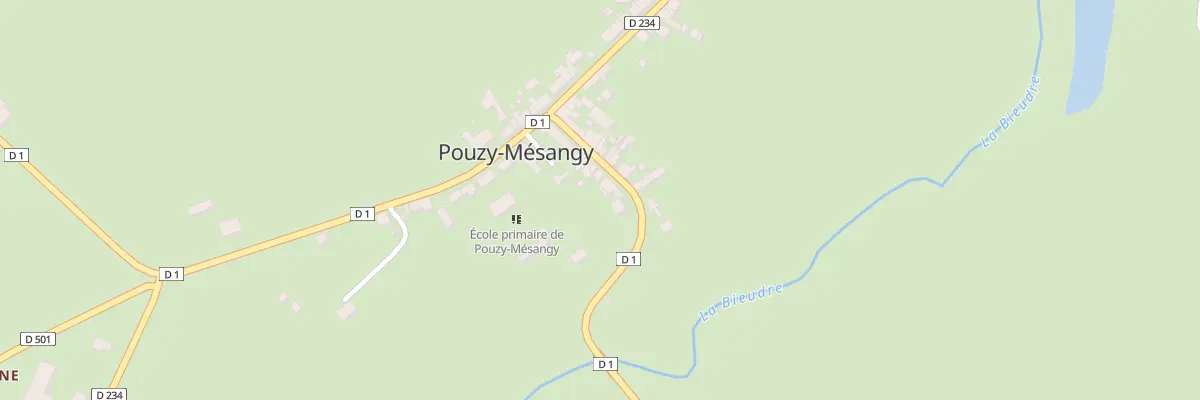 Plan du 8 Rue René Vacherat à Pouzy-Mésangy