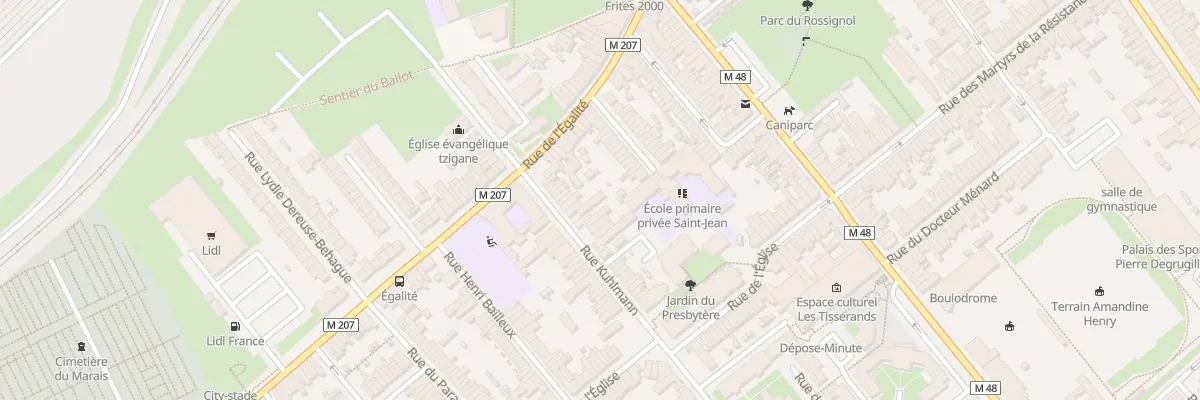 Plan du 17 Rue Kuhlmann Lomme à Lille