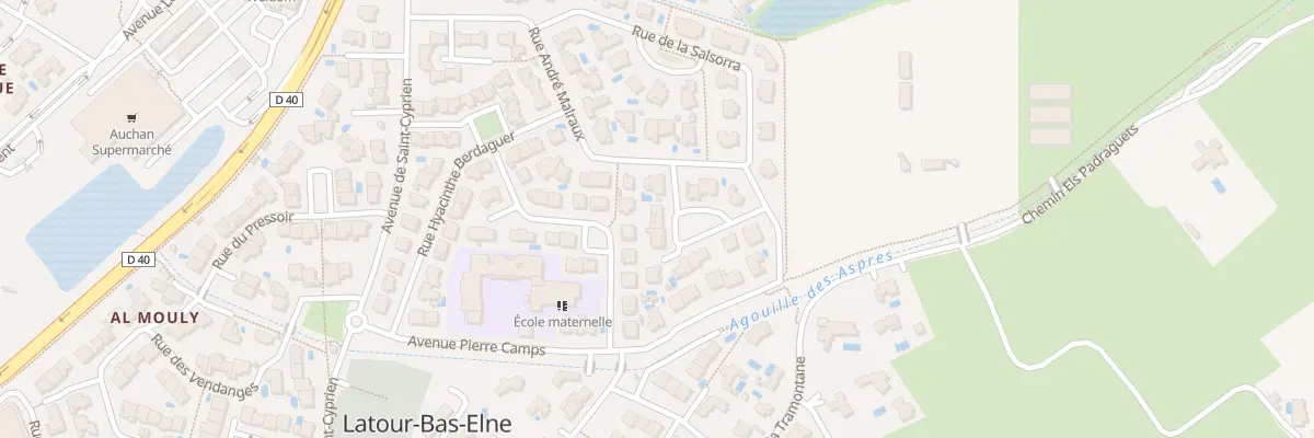 Plan du 4 Rue Arnaud de la Tour à Latour-Bas-Elne