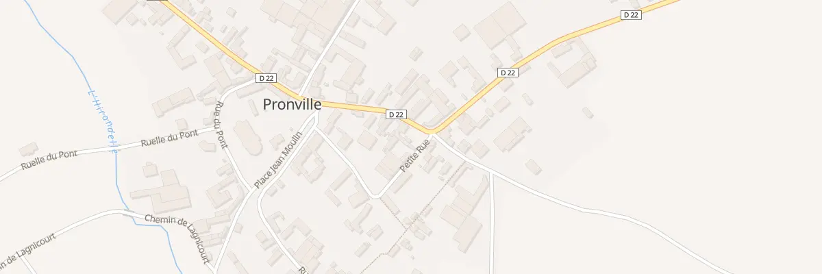 Plan du 7 Rue du Calvaire à Pronville-en-Artois