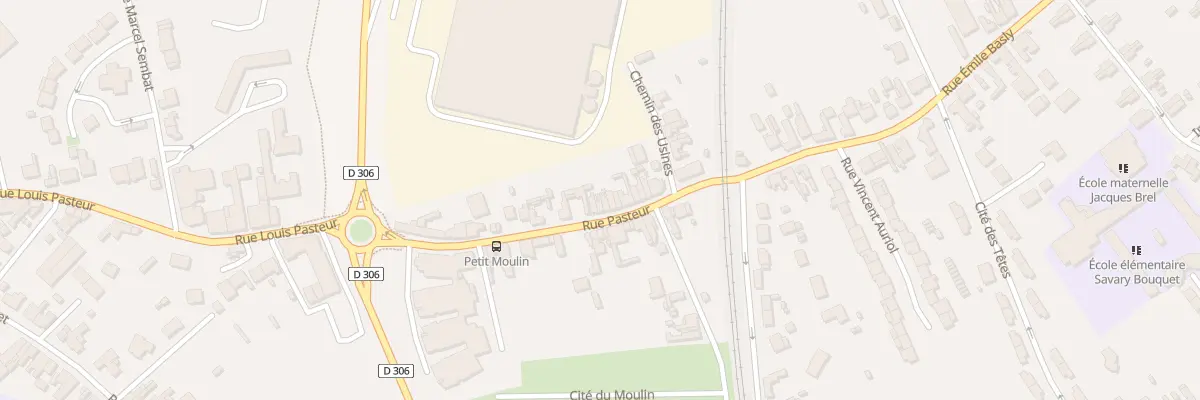 Plan du 83 Rue Pasteur à Oignies