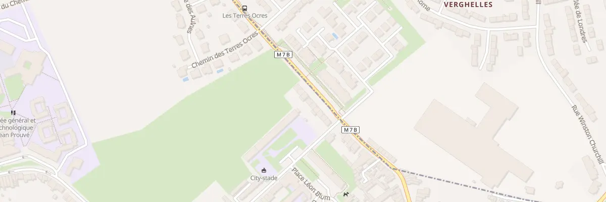 Plan du 111 Rue Eugène Descamps à Lille
