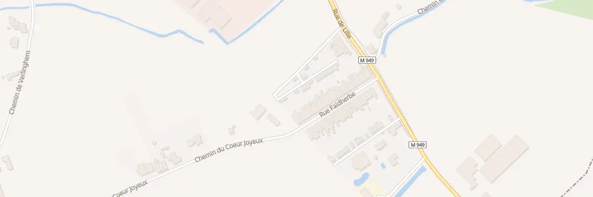 Plan du 52 Rue Faidherbe à Quesnoy-sur-Deûle