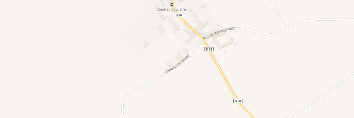 Plan du 7 Le Chemin de Rosoy à Boullarre