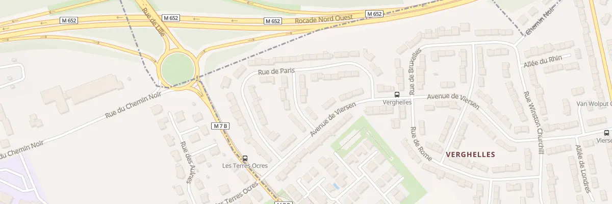 Plan du 6 Rue du Luxembourg à Lambersart