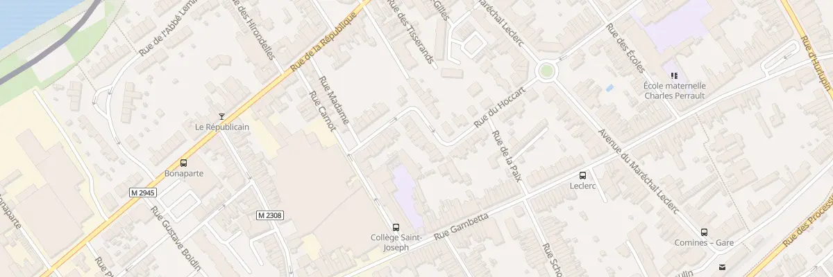 Plan du 29 Rue du Hoccart à Comines