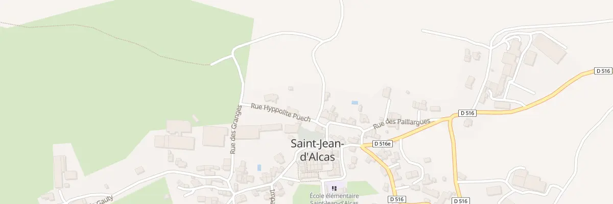 Plan du 5201 Saint Jean d’Alcas à Saint-Jean-et-Saint-Paul