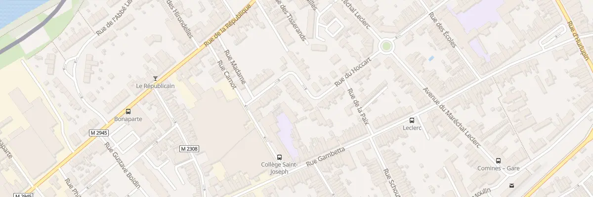 Plan du 27 Rue du Hoccart à Comines