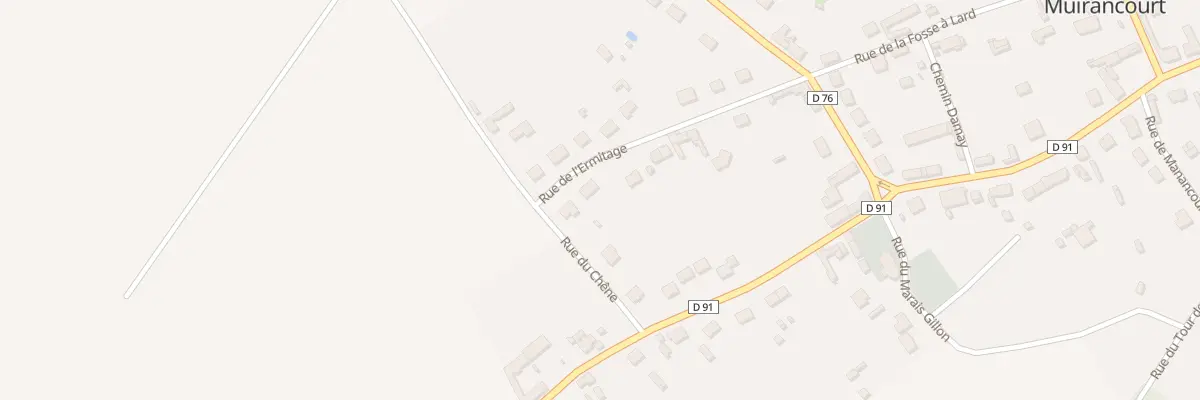 Plan du 185 Rue de l’Ermitage à Muirancourt