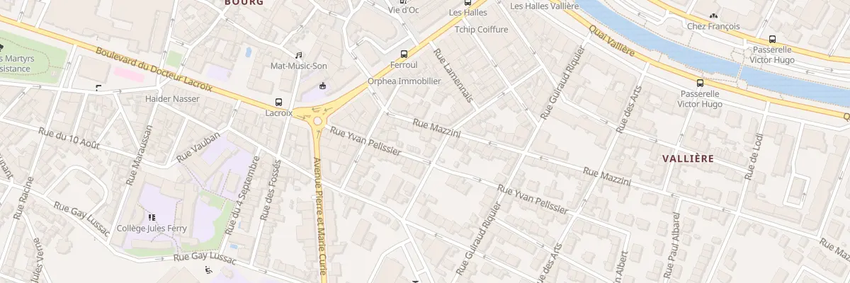 Plan du 12 Rue Mazzini à Narbonne