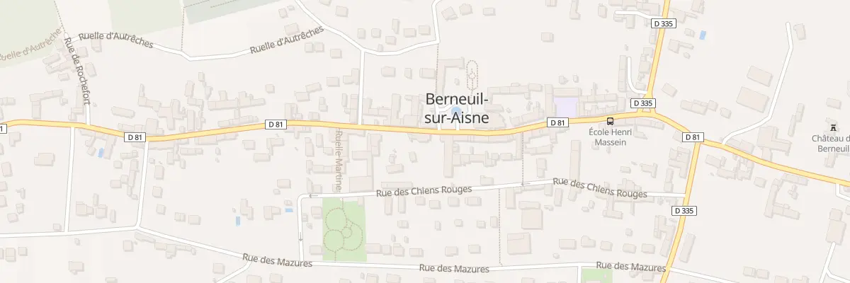 Plan du 35 Rue du Centre à Berneuil-sur-Aisne
