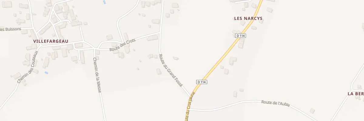 Plan du 4 Rte du Grand Fossé à Saint-Loup-des-Bois