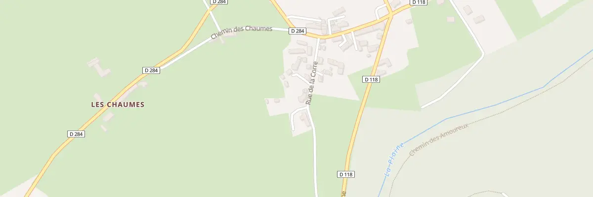 Plan du 10 Rue de la Corre à Coutansouze