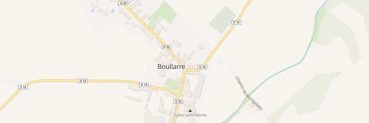 Plan du 24 Rue des Fontaines à Boullarre
