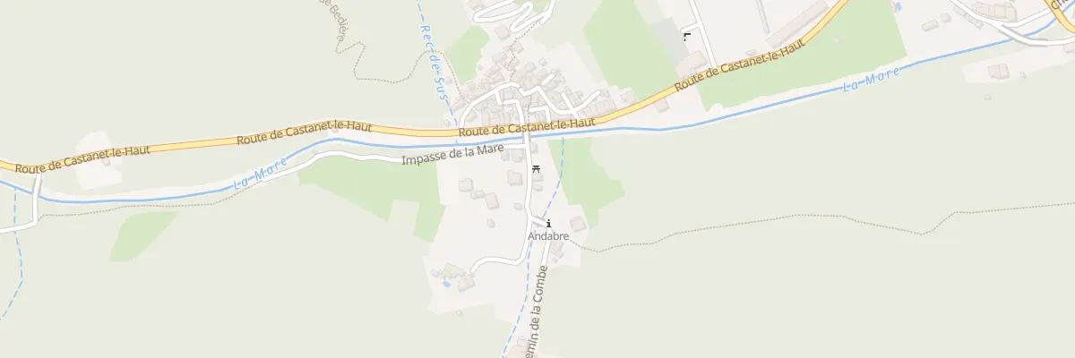 Plan du 5065 Andabre à Rosis