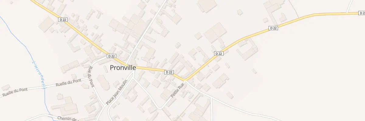 Plan du 12 Rue du Calvaire à Pronville-en-Artois
