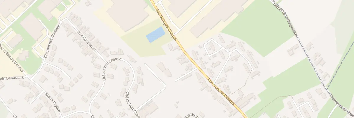 Plan du 74 Rue François Delattre à Libercourt