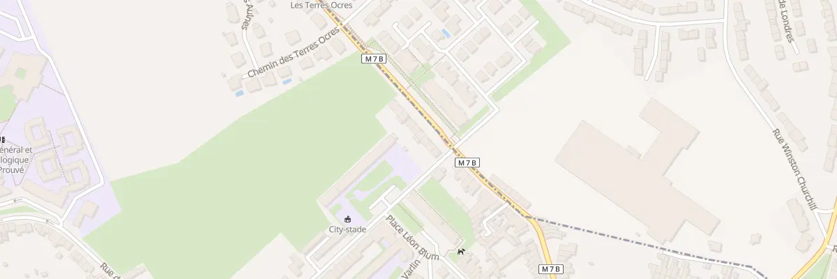 Plan du 105 Rue Eugène Descamps à Lille
