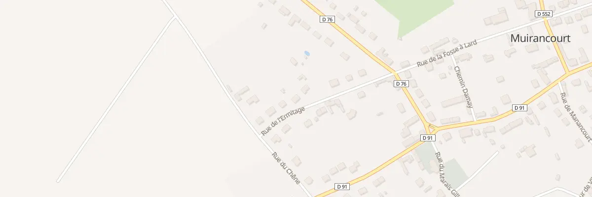 Plan du 154 Rue de l’Ermitage à Muirancourt