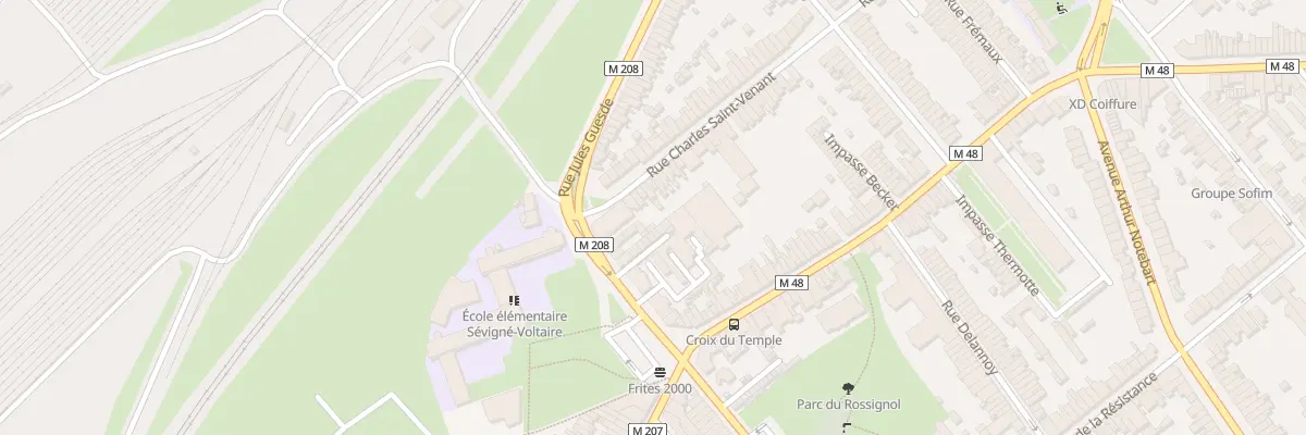 Plan du 56 Rue Charles Saint Venant Lomme à Lille