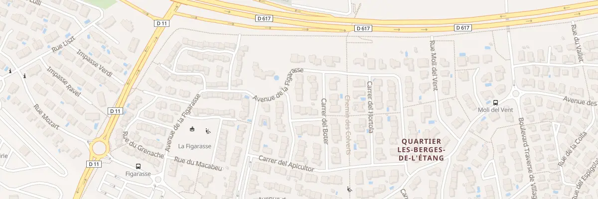 Plan du 5 Rue Carrer Del Agricultor à Canet-en-Roussillon