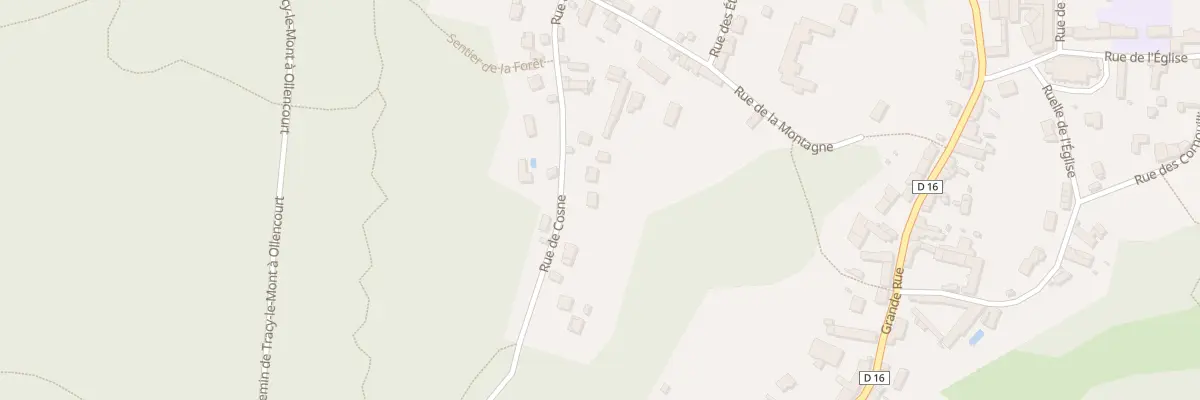 Plan du 643 Rue de Cosne à Tracy-le-Mont