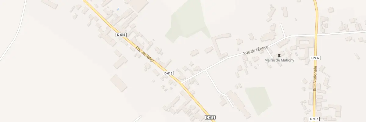 Plan du 12 Rue de l’Eglise à Matigny