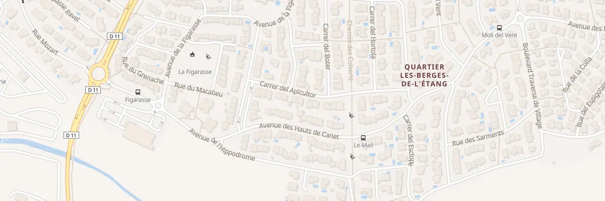 Plan du 14 Rue Del Apicultor à Canet-en-Roussillon