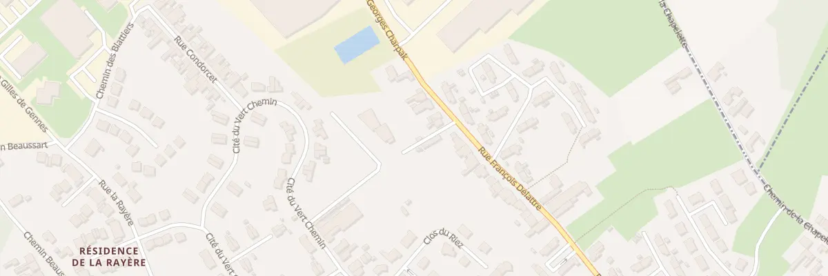Plan du 68 Rue François Delattre à Libercourt
