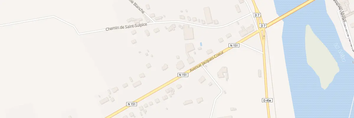 Plan du 14 Av Jacques Coeur à La Chapelle-Montlinard