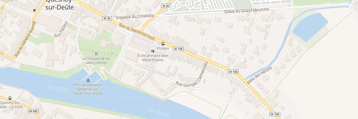 Plan du 58 Rue du Marechal Foch à Quesnoy-sur-Deûle