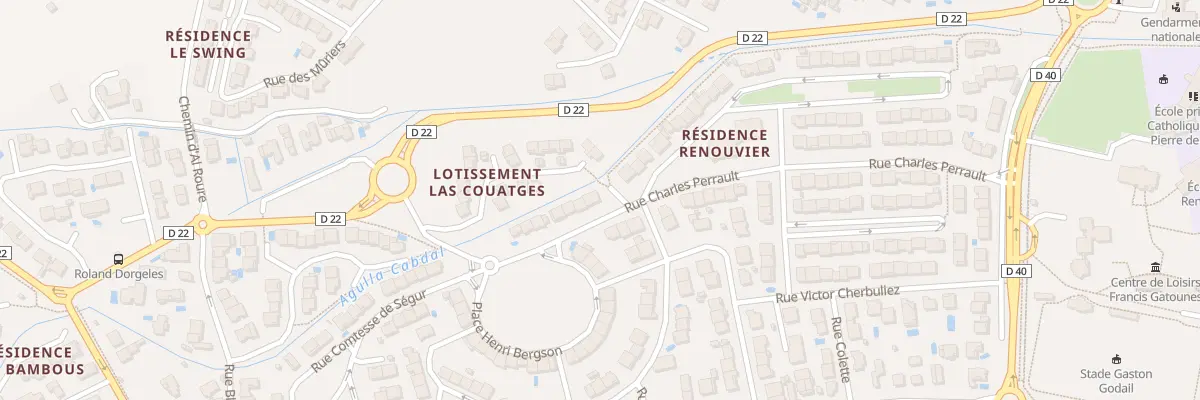 Plan du 17 Rue Charles Perrault à Saint-Cyprien