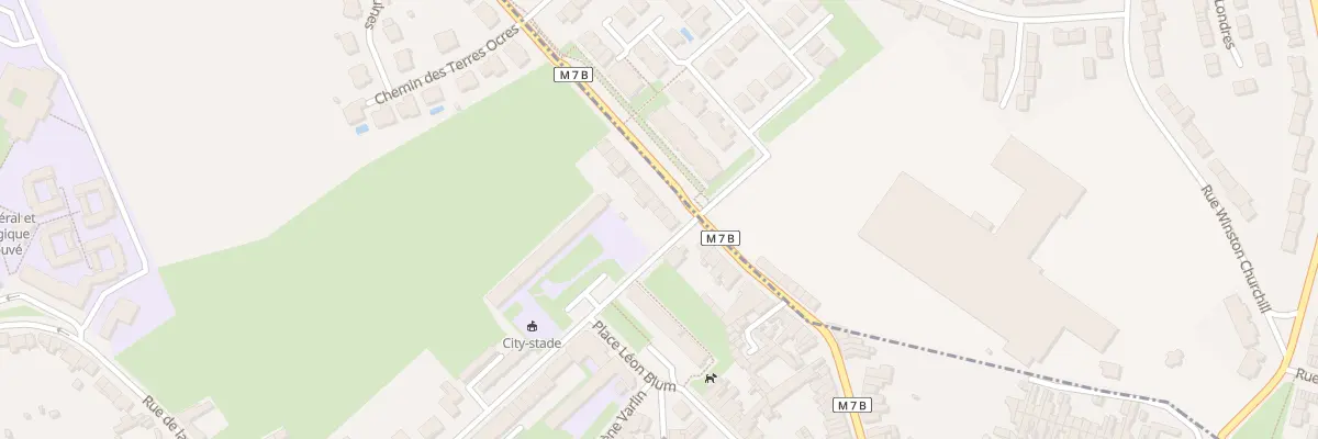 Plan du 101 Rue Eugène Descamps à Lille
