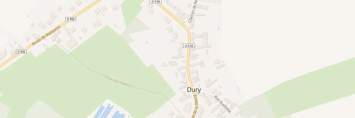 Plan du 19 Rue de la Bruyère à Dury