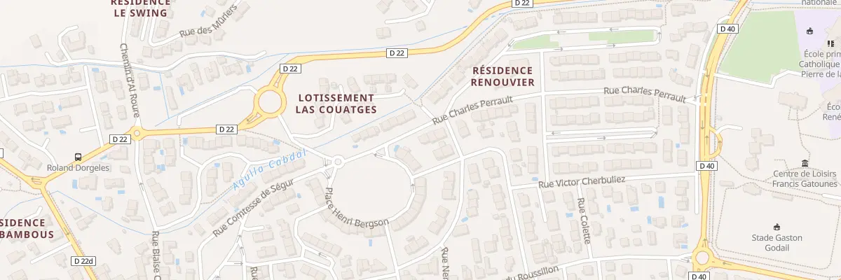 Plan du 4 Rue Charles Perrault à Saint-Cyprien