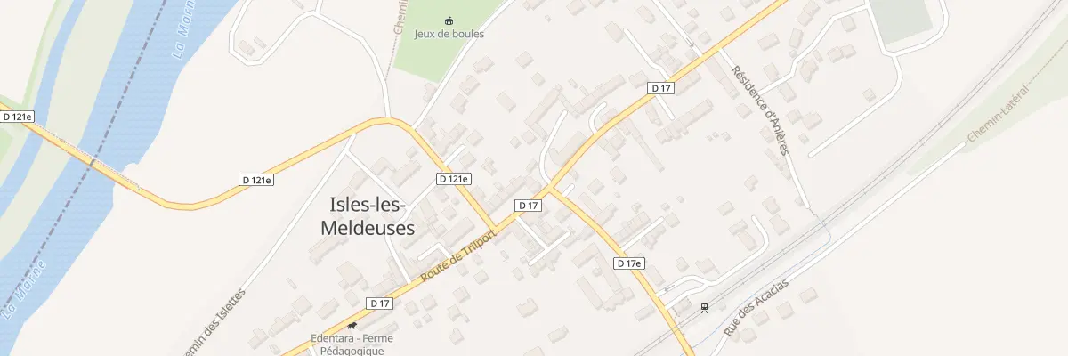 Plan du 17 Pl Olivier Marteaux à Isles-les-Meldeuses