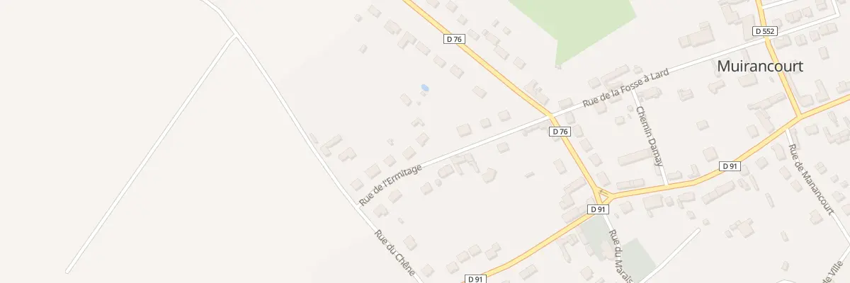 Plan du 134 Rue de l’Ermitage à Muirancourt